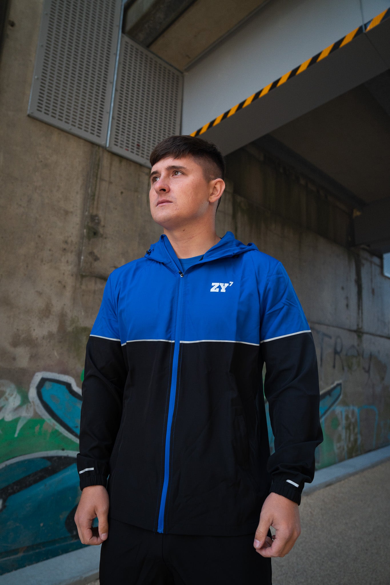 VIVID SHORTSETS SET + TSHIRT (BLUE & BLACK)