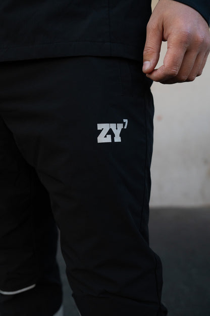VIVID TRACKSUIT + TSHIRT (BLACK & GREY)